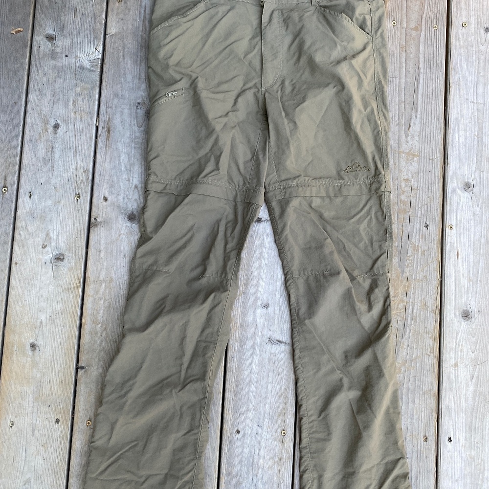 American Outback Light Zipoff Outdoorsy Pants with Drawstring